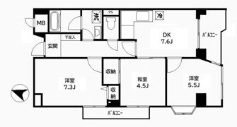 ファーストパレス与野本町の間取り画像