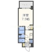 ディームス江坂の間取り画像