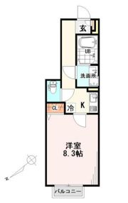 アムールgraceの間取り画像
