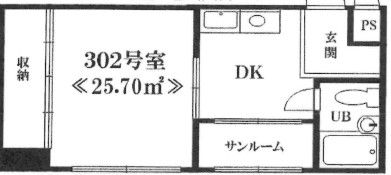 エクセレンス栄光の間取り画像