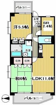 SAINTOPIA－Laの間取り画像