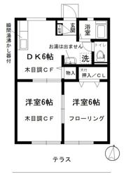 アイランドハイツA棟の間取り画像