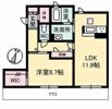 アイビー倉敷 B棟の間取り画像