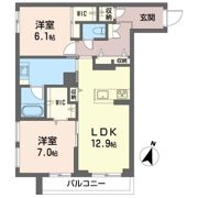 KS-Ⅱ与野本町の間取り画像