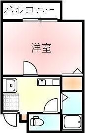 グロリアスハイムの間取り画像
