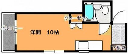 第2和秀ビルの間取り画像