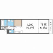 フジパレスなんばWESTの間取り画像