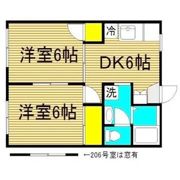 ひまわりハイツの間取り画像