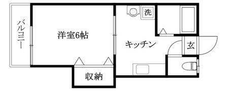 山田アパート（砥部町大南）の間取り画像