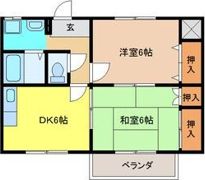 プリミエールタカオの間取り画像