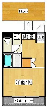 メゾン松島町の間取り画像