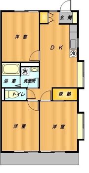 ハイム高萌の間取り画像