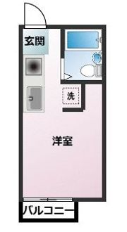 KPハイムの間取り画像