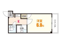 祇園ラフィーネの間取り画像