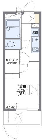 レオパレスVISTAの間取り画像