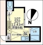 ユナイト衣笠ルッティーの間取り画像