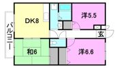 フォブール長野の間取り画像