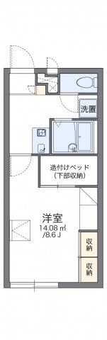 レオパレス柳通り一番館の間取り画像