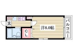 ハイツシスターローザーの間取り画像