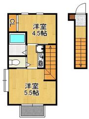 Dear津田 B棟の間取り画像