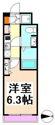 グリーンハウス6の間取り画像