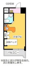 ラ・パルフェ・ド・コリドールの間取り画像