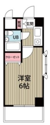 フェースタワー2の間取り画像