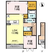 サンシャインホームズⅢの間取り画像