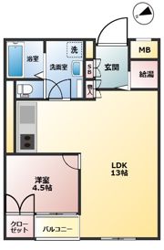 日興パレス中野の間取り画像
