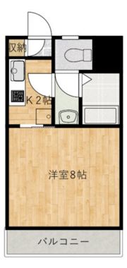 ヴィラージュの間取り画像