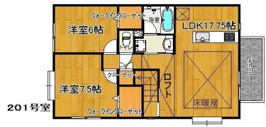 ラロッチャの間取り画像