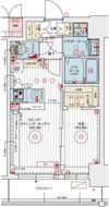 エステムコート大阪オリエンスの間取り画像