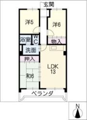 ロワールパークの間取り画像