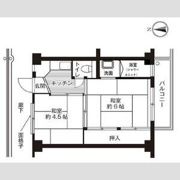 ビレッジハウス春日I6号棟の間取り画像