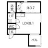 BELLE ROSE大江 WEST(A棟)の間取り画像