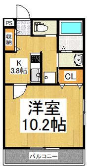 アクアスウィル横須賀の間取り画像