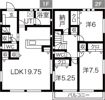 (仮称)杁ヶ池701戸建3の間取り画像