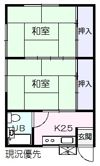 新田アパートの間取り画像