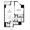 OAKLANCE森下の間取り画像