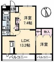 グランメール 23の間取り画像