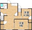 福浜西町戸建の間取り画像