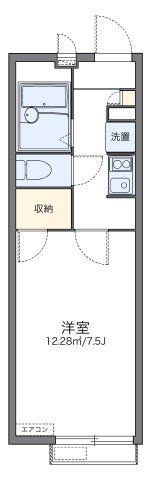 レオパレス松風ハイツの間取り画像