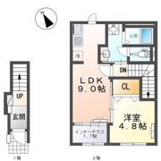 大曽根原町新築アパート②（仮の間取り画像