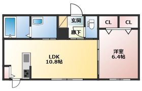 シャーメゾン宮里の間取り画像