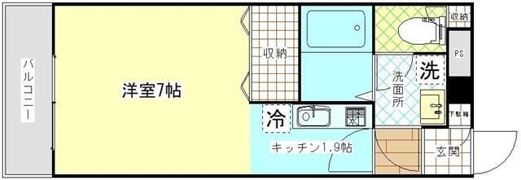 シーザリオ・みらいの間取り画像