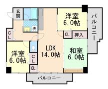 サン・ヴェールの間取り画像