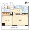 アヴニール若宮の間取り画像