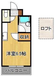 ベルコート折尾の間取り画像