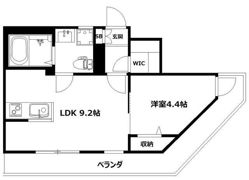 lien横濱天王町の間取り画像