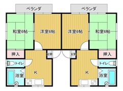 グランツリー横須賀の間取り画像